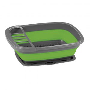 Bandeja con escurridor para platos plegable (8.5L) Ironman 4x4 - IDISH0012