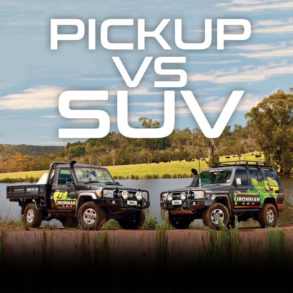 pickup vs suv - ironman 4x4 ecuador